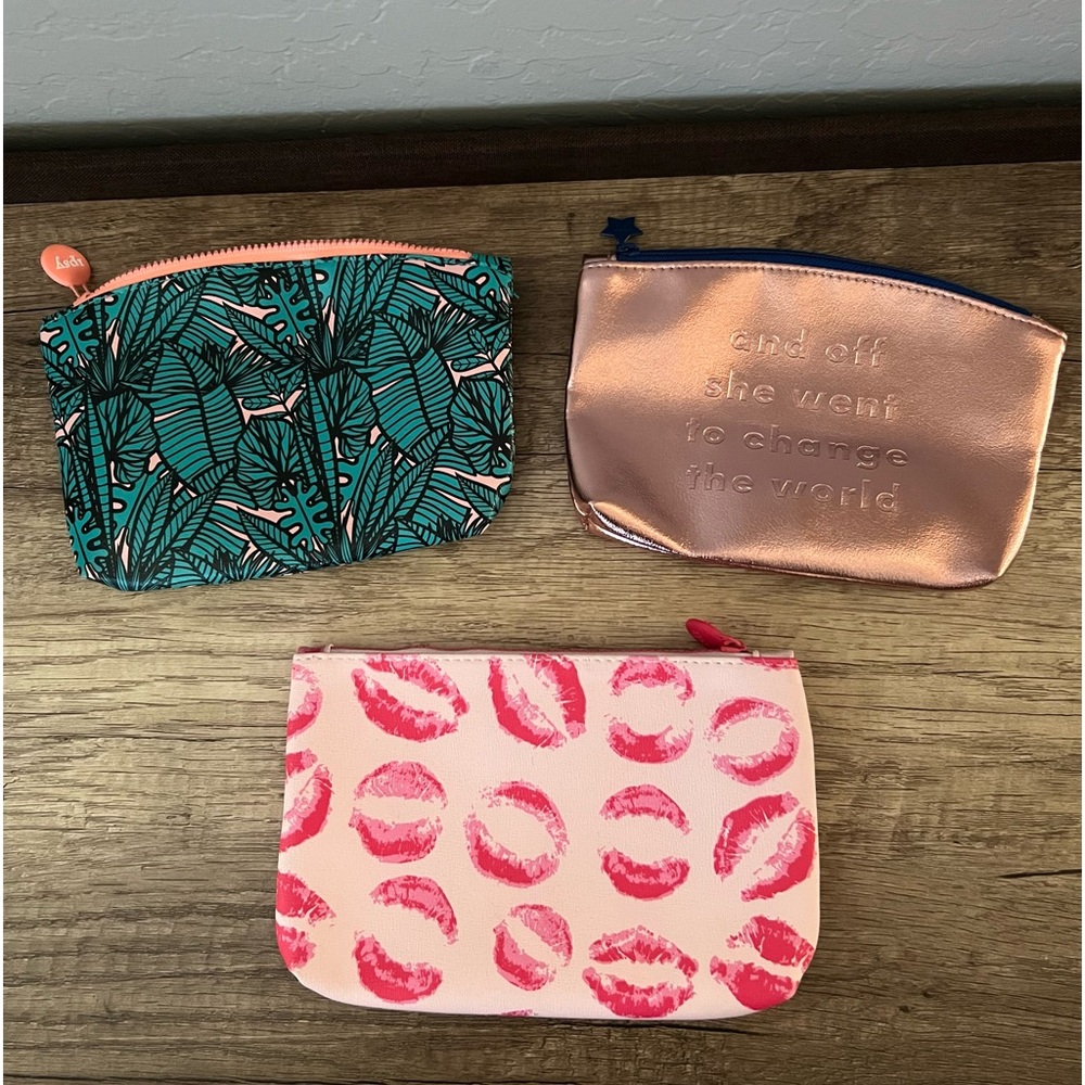 IPSY Makeup Bag -set of 3